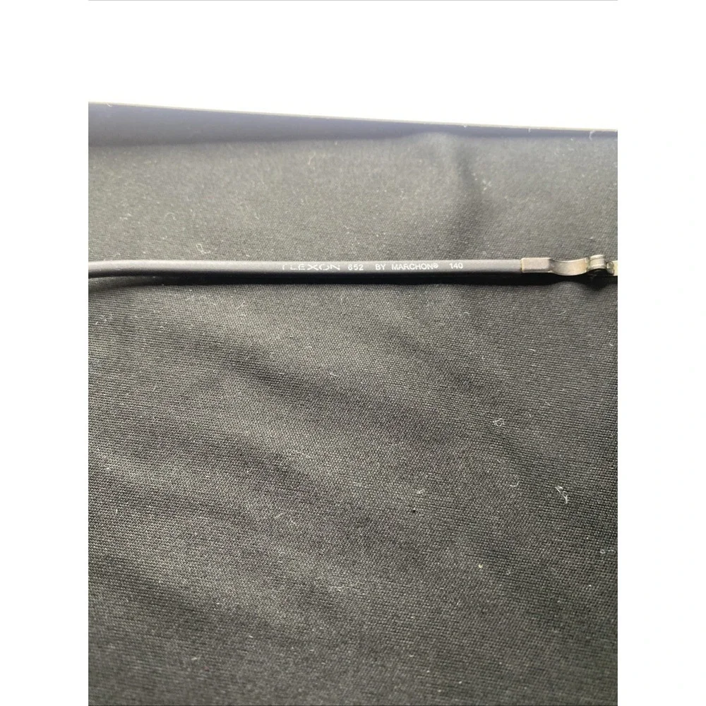 Flexon Eyeglasses FRAME ONLY 53-18-140 Full Rim Charcoal Black 894